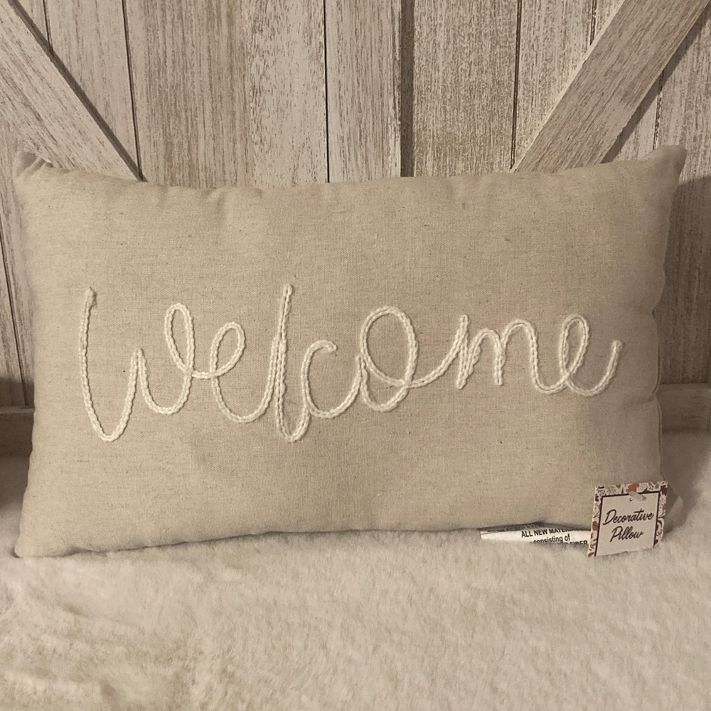 Target BP 2020 Welcome Decorative Pillow